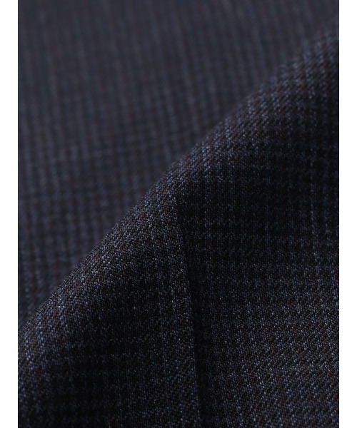 Perfect Suit FActory（パーフェクトスーツファクトリー）の「千鳥柄スラックス　ネイビー（スラックス・メンズ・ネイビー・79/73/88/76/85/82）」の4枚目の写真