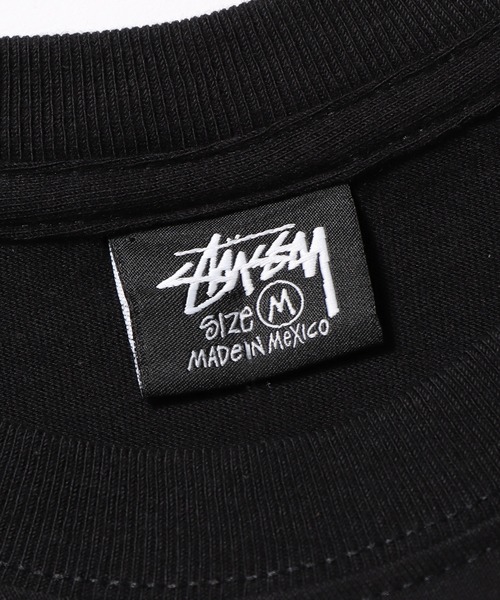 STUSSY（ステューシー）の「STUSSY/ステューシー PLATES TEE 半袖Tシャツ（Tシャツ/カットソー・メンズ・ブラック/ホワイト/ダークブルー・S/XL/M/L）」の5枚目の写真