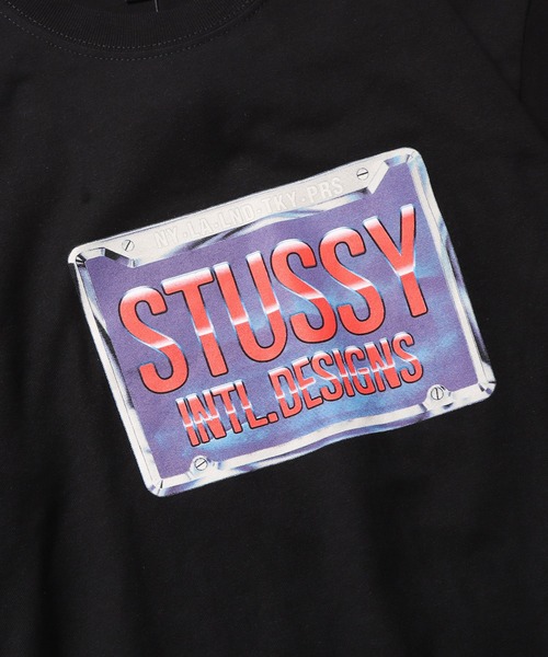 STUSSY（ステューシー）の「STUSSY/ステューシー PLATES TEE 半袖Tシャツ（Tシャツ/カットソー・メンズ・ブラック/ホワイト/ダークブルー・S/XL/M/L）」の7枚目の写真