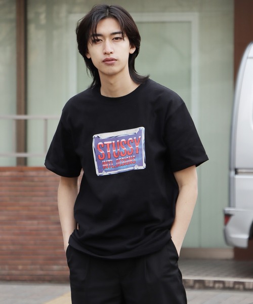 STUSSY（ステューシー）の「STUSSY/ステューシー PLATES TEE 半袖Tシャツ（Tシャツ/カットソー・メンズ・ブラック/ホワイト/ダークブルー・S/XL/M/L）」の16枚目の写真