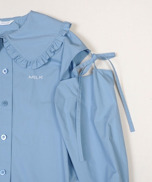 MILK（ミルク）の「ショルダースリット ワンピース（ワンピース・レディース・A/B・FREE）」の7枚目の写真