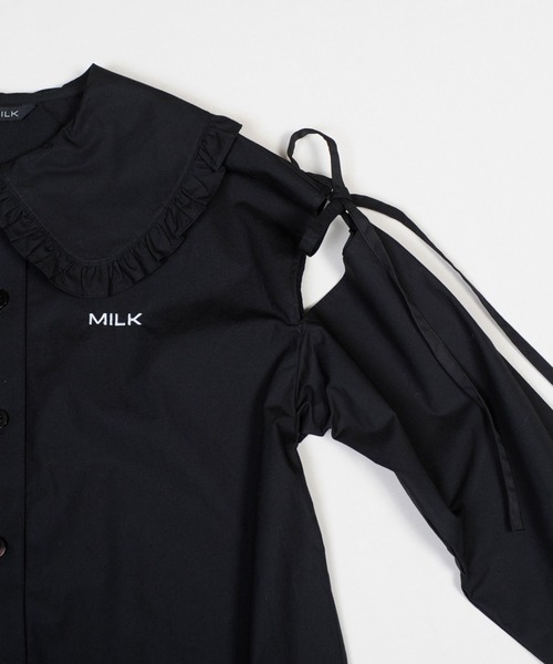 MILK（ミルク）の「ショルダースリット ワンピース（ワンピース・レディース・A/B・FREE）」の4枚目の写真