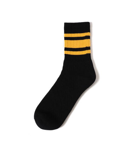 B:MING by BEAMS（ビーミングバイビームス）の「decka quality socks x B:MING by BEAMS / 別注 ヘビーウェイト ライン カラーソックス（ソックス/靴下・メンズ・ネイビー/ホワイト/ブラック/ブラウン系その他2・ONE SIZE）」の3枚目の写真