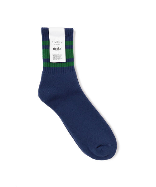 B:MING by BEAMS（ビーミングバイビームス）の「decka quality socks x B:MING by BEAMS / 別注 ヘビーウェイト ライン カラーソックス（ソックス/靴下・メンズ・ネイビー/ホワイト/ブラック/ブラウン系その他2・ONE SIZE）」の11枚目の写真