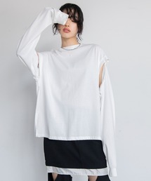 2wayスリーブTシャツ