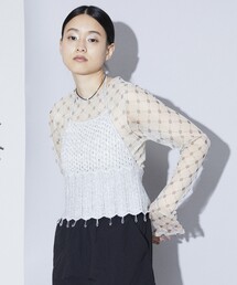 Firsthand | Firsthand/ファーストハンド グリッターニットビスチェ(ベスト)