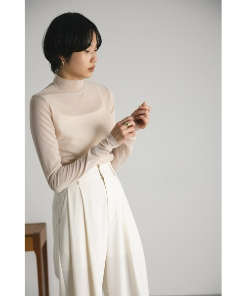 STYLEMIXER（スタイルミキサー）の「チュールハイネックトップ（T