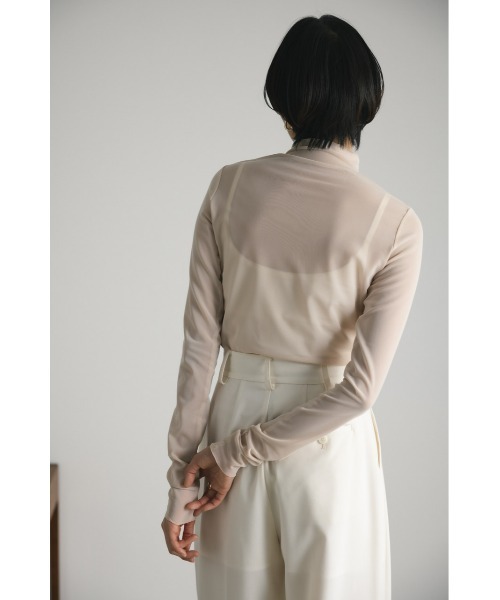 STYLEMIXER（スタイルミキサー）の「チュールハイネックトップ（T