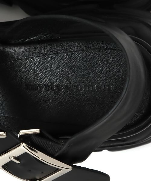 mysty woman(ミスティウーマン)の「【SサイズWEB限定】スニーカーソールサンダル 193124(サンダル・レディース・ブラック/ホワイト/ホワイト系その他・MEDIUM/SMALL/LARGE)」の18枚目の写真
