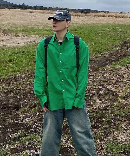 HOLY IN CODE（ホーリーインコード）の「HOLY IN CODE K overfit SHIRT（シャツ/ブラウス・メンズ・グリーン・FREE）」の7枚目の写真