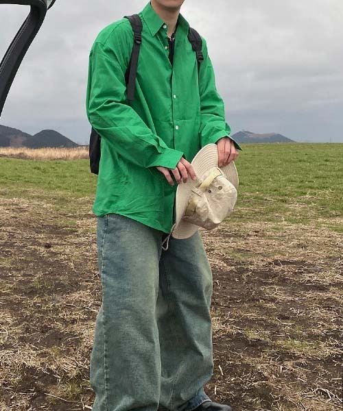 HOLY IN CODE（ホーリーインコード）の「HOLY IN CODE K overfit SHIRT（シャツ/ブラウス・メンズ・グリーン・FREE）」の12枚目の写真