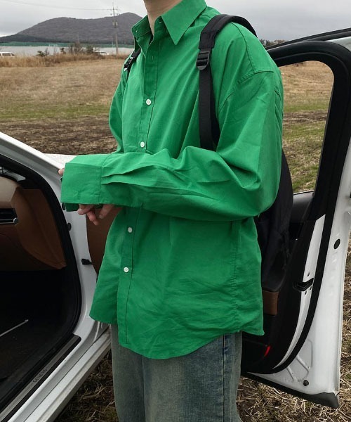 HOLY IN CODE（ホーリーインコード）の「HOLY IN CODE K overfit SHIRT（シャツ/ブラウス・メンズ・グリーン・FREE）」の16枚目の写真