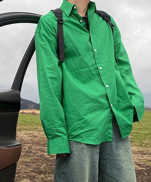 HOLY IN CODE（ホーリーインコード）の「HOLY IN CODE K overfit SHIRT（シャツ/ブラウス・メンズ・グリーン・FREE）」の15枚目の写真