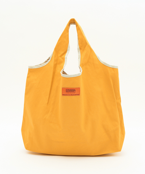UNIVERSAL OVERALL(ユニバーサルオーバーオール)の「【UNIVERSAL OVERALL / ユニバーサル オーバーオール】パッカブル リバーシブル エコ BAG(トートバッグ・メンズ・オフホワイト/ホワイト/ブラウン/ブラック/エンジ/グリーン/ホワイト系その他/マスタード・フリー)」の7枚目の写真