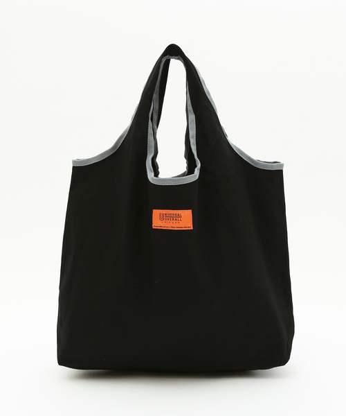 UNIVERSAL OVERALL(ユニバーサルオーバーオール)の「【UNIVERSAL OVERALL / ユニバーサル オーバーオール】パッカブル リバーシブル エコ BAG(トートバッグ・メンズ・オフホワイト/ホワイト/ブラウン/ブラック/エンジ/グリーン/ホワイト系その他/マスタード・フリー)」の4枚目の写真