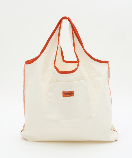 UNIVERSAL OVERALL(ユニバーサルオーバーオール)の「【UNIVERSAL OVERALL / ユニバーサル オーバーオール】パッカブル リバーシブル エコ BAG(トートバッグ・メンズ・オフホワイト/ホワイト/ブラウン/ブラック/エンジ/グリーン/ホワイト系その他/マスタード・フリー)」の12枚目の写真