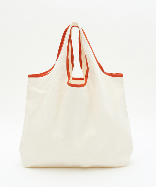 UNIVERSAL OVERALL(ユニバーサルオーバーオール)の「【UNIVERSAL OVERALL / ユニバーサル オーバーオール】パッカブル リバーシブル エコ BAG(トートバッグ・メンズ・オフホワイト/ホワイト/ブラウン/ブラック/エンジ/グリーン/ホワイト系その他/マスタード・フリー)」の21枚目の写真