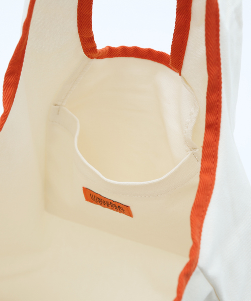 UNIVERSAL OVERALL(ユニバーサルオーバーオール)の「【UNIVERSAL OVERALL / ユニバーサル オーバーオール】パッカブル リバーシブル エコ BAG(トートバッグ・メンズ・オフホワイト/ホワイト/ブラウン/ブラック/エンジ/グリーン/ホワイト系その他/マスタード・フリー)」の15枚目の写真