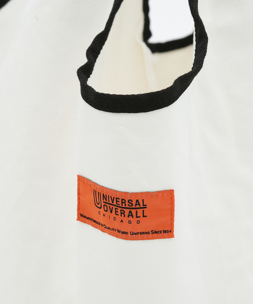 UNIVERSAL OVERALL(ユニバーサルオーバーオール)の「【UNIVERSAL OVERALL / ユニバーサル オーバーオール】パッカブル リバーシブル エコ BAG(トートバッグ・メンズ・オフホワイト/ホワイト/ブラウン/ブラック/エンジ/グリーン/ホワイト系その他/マスタード・フリー)」の18枚目の写真