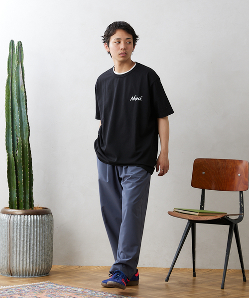NANGA(ナンガ)の「【NANGA × relume】別注 "LIVE THE LIFE" Tシャツ(Tシャツ/カットソー・メンズ・ブラック/グレー/ホワイト×ホワイト・SMALL/MEDIUM/LARGE)」の18枚目の写真