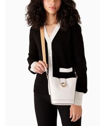 kate spade オードリー ミニバケット アイボリー - メルカリ