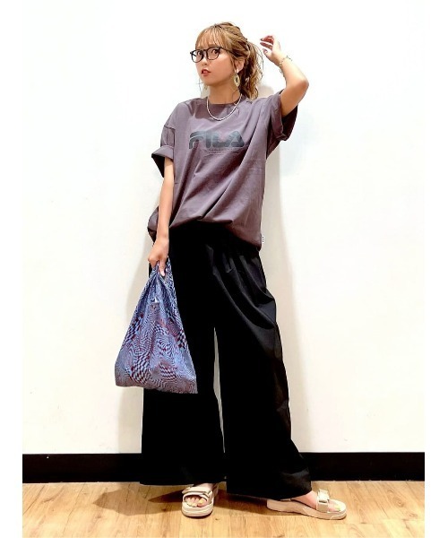 CAMP7(キャンプセブン)の「【CAMP7】イージーワイドパンツ(その他パンツ・レディース・ブラック/グレー/カーキブラウン・M/L)」の13枚目の写真