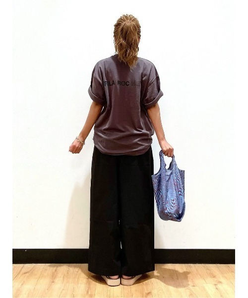 CAMP7(キャンプセブン)の「【CAMP7】イージーワイドパンツ(その他パンツ・レディース・ブラック/グレー/カーキブラウン・M/L)」の15枚目の写真