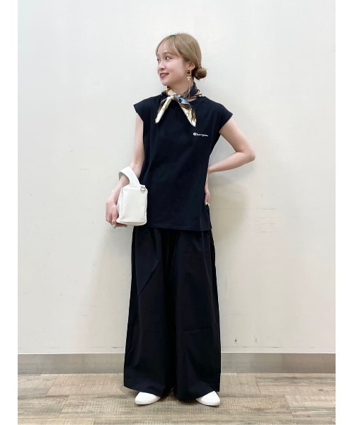 CAMP7(キャンプセブン)の「【CAMP7】イージーワイドパンツ(その他パンツ・レディース・ブラック/グレー/カーキブラウン・M/L)」の16枚目の写真