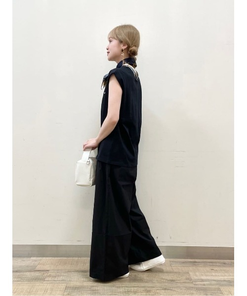 CAMP7(キャンプセブン)の「【CAMP7】イージーワイドパンツ(その他パンツ・レディース・ブラック/グレー/カーキブラウン・M/L)」の17枚目の写真