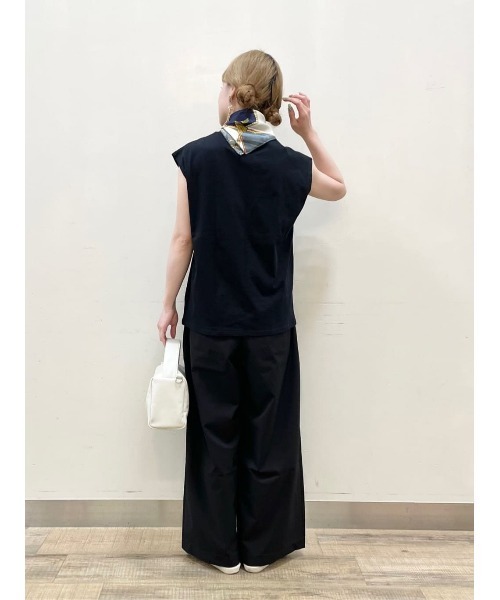 CAMP7(キャンプセブン)の「【CAMP7】イージーワイドパンツ(その他パンツ・レディース・ブラック/グレー/カーキブラウン・M/L)」の18枚目の写真