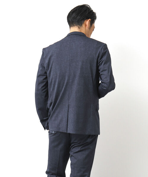 Stutostein Nolley's(シュテットシュタインノーリーズ)の「《セットアップ対応》SUMMER MODERN FIT JK スリムストレッチジャケット(テーラードジャケット・メンズ・ブルー系その他/グレー/ネイビー・S/M/L/XL)」の21枚目の写真