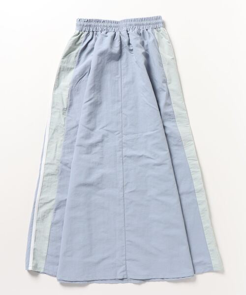 Figments（フィグメンツ）の「トラックスカート（スカート・レディース・サックスブルー/ブラック・FREE）」の8枚目の写真