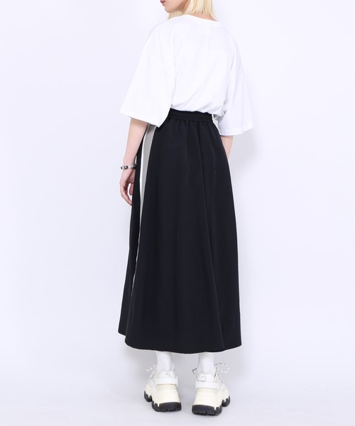 Figments（フィグメンツ）の「トラックスカート（スカート・レディース・サックスブルー/ブラック・FREE）」の11枚目の写真