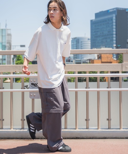 WEGO(ウィゴー)の「WEGO/2wayリップストップカーゴパンツ(カーゴパンツ・メンズ・カーキ/ブラック/ベージュ/グレー・MEDIUM/LARGE)」の5枚目の写真