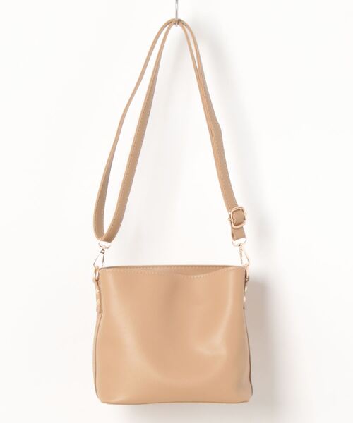 AVALON(U.Q)（アバロン）の「2ハンドルメッシュトート＆ショルダーバッグ（ショルダーバッグ・レディース・ベージュ/ブラック・FREE）」の9枚目の写真