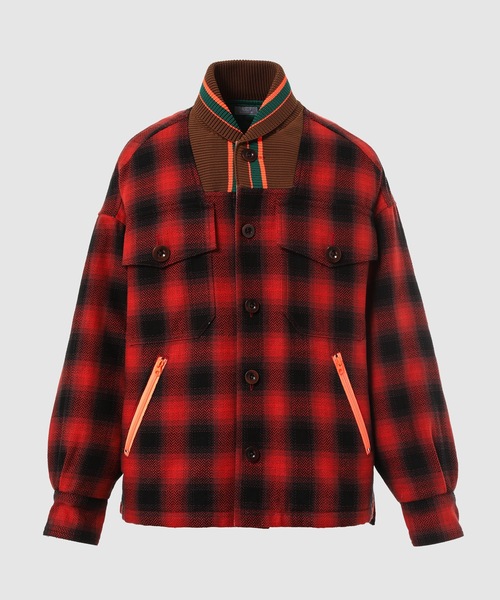 kolor BEACON 25SBM-G03132-C サイズ1 ブルゾン 25SBM-G03132 | kolor