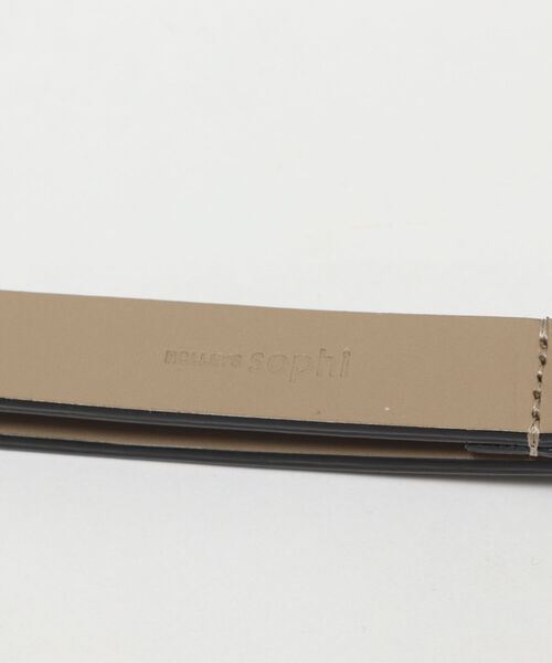 NOLLEY’S Sophi(ノーリーズソフィ)の「ヒネリカナグスライドベルト(ベルト・レディース・ブラック・FREE)」の3枚目の写真