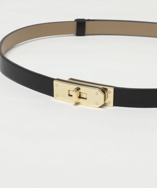 NOLLEY’S Sophi(ノーリーズソフィ)の「ヒネリカナグスライドベルト(ベルト・レディース・ブラック・FREE)」の6枚目の写真