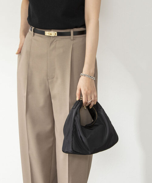 NOLLEY’S Sophi(ノーリーズソフィ)の「ヒネリカナグスライドベルト(ベルト・レディース・ブラック・FREE)」の11枚目の写真