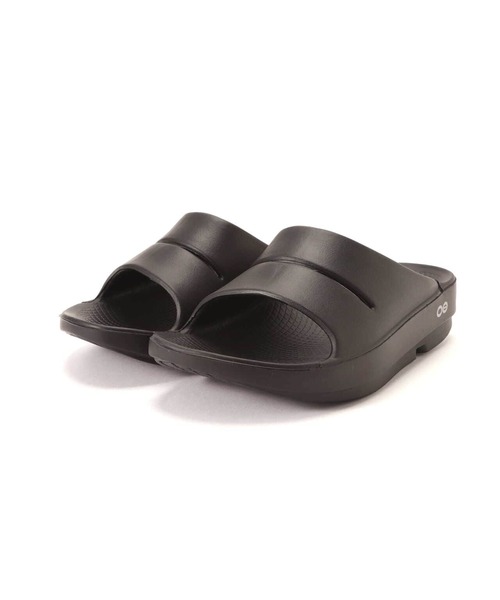 OOFOS（ウーフォス）の「OOFOS/ウーフォス Ooahh リカバリーサンダル　WOMENS ウィメンズ（サンダル・レディース・ブラック/パープル・23.0/25.0/24.0）」の10枚目の写真