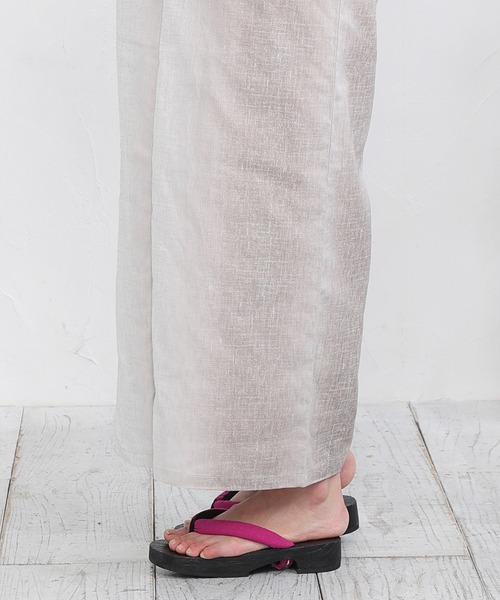 C.R.E.A.M（クリーム）の「平帯で浴衣美人に！昭和レトロの夕涼み浴衣3点セット(浴衣・平帯・下駄)（浴衣・レディース・その他1/その他2/その他3/その他4・FREE）」の13枚目の写真