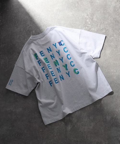 Fishs Eddy（フィッシュエディ）の「[Fishs Eddy(フィッシュエディ)]プリント刺繍Tシャツ【UNISEX】（Tシャツ/カットソー・レディース・ブルー/ホワイト/ブラック/ナチュラル・LARGE/MEDIUM）」の3枚目の写真