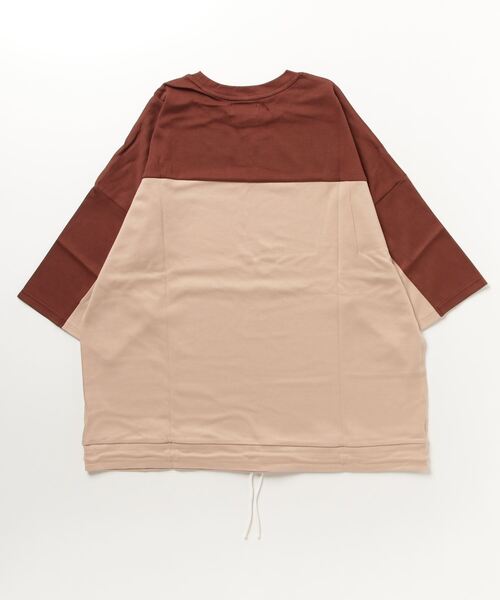 ATELANE(アテレーン)の「ATELANE/シルケットポンチ ホッケーTEE(Tシャツ/カットソー・メンズ・ブラック系その他/ブラウン系その他/ベージュ系その他2・LARGE/X-LARGE/MEDIUM)」の7枚目の写真