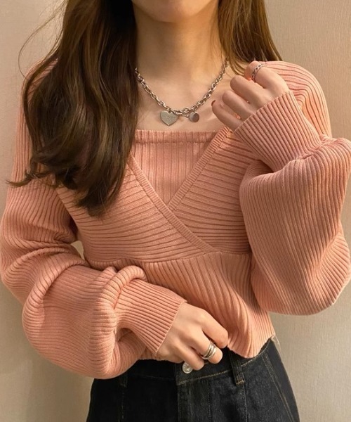 新品タグ付●アドーアADORE●ボリュームスリーブニット 38 新品タグ付○アドーアADORE○ボリュームスリーブニット 38