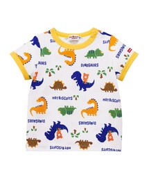 HOT BISCUITS | 恐竜&ボーダー柄Tシャツ(Tシャツ/カットソー)