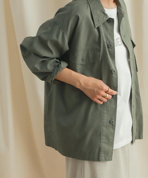 Pretty Green ミリタリーシャツ COLIMBO SOUTHERNMOST BUSH JACKET 
