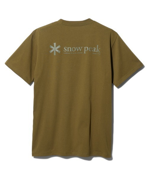 セール】Snow Peak Logo T shirt（Tシャツ/カットソー）｜Snow
