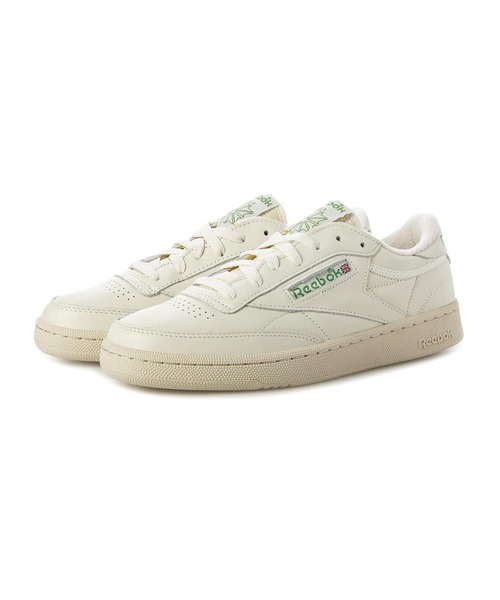 Reebok（リーボック）の「CLUB C 85 VINTAGE　100000317（スニーカー・メンズ・ホワイト・22.5cm/23.0cm/23.5cm/24.0cm/24.5cm/25.0cm/25.5cm/26.0cm/26.5cm/27.0cm/27.5cm/28.0cm/28.5cm/29.0cm/30.0cm）」の3枚目の写真