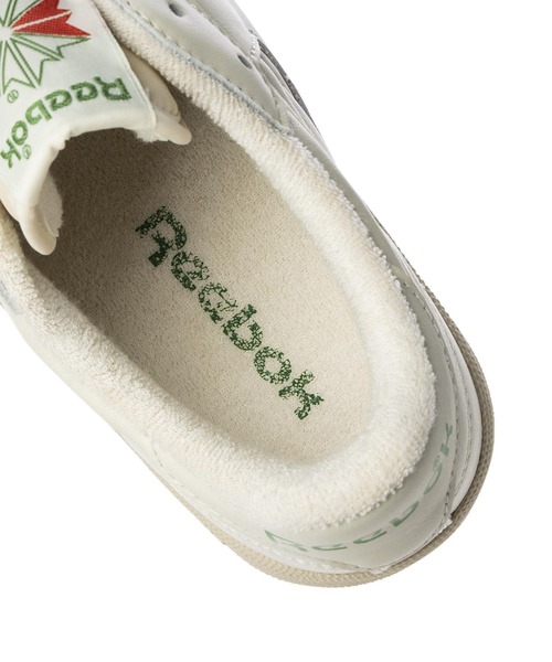 Reebok（リーボック）の「CLUB C 85 VINTAGE　100000317（スニーカー・メンズ・ホワイト・22.5cm/23.0cm/23.5cm/24.0cm/24.5cm/25.0cm/25.5cm/26.0cm/26.5cm/27.0cm/27.5cm/28.0cm/28.5cm/29.0cm/30.0cm）」の6枚目の写真