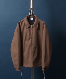 Melton Coach Jacket/メルトン コーチジャケット ブルゾン オーバーサイズ